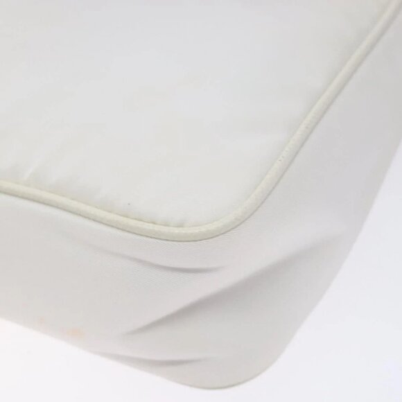 PRADA Re-Edition 2005 Hand Bag Nylon White Silver Auth yk19251 - Picture 5 of 16